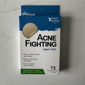 BNIB: truly clear hydrocolloid acne patches | 72